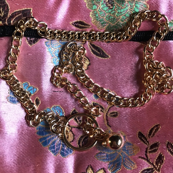 New! Drop Chain Choker Necklace - Picture 7 of 9